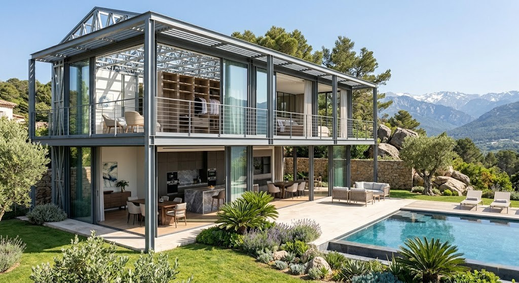 Maison 3 - Structure LSF