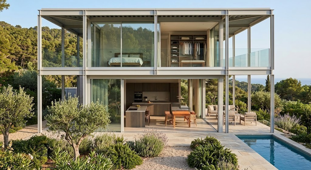 Maison 4 - Structure LSF